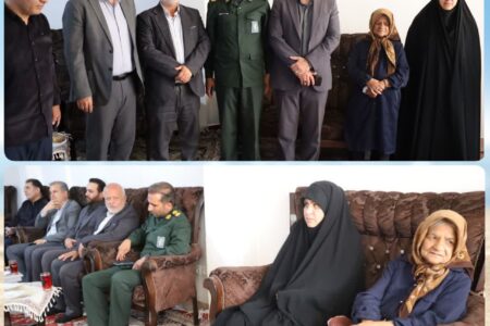دیدار مدیریت شهری دیزیچه با مادران شهدا