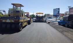 توزیع بیش از ۲۱۰ هزار تن آسفالت از ابتدای سال در شهر تبریز