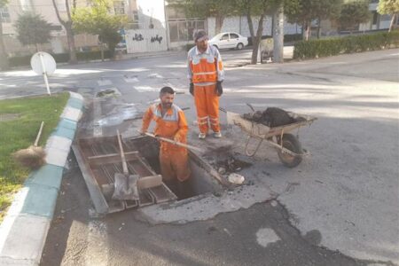 تمهیدات شهرداری گلپایگان برای پیشگیری از آب‌گرفتگی معابر