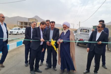 ️افتتاح و کلنگ‌زنی ۷ پروژه عمرانی و خدماتی در شهر برزک به مناسبت هفته دولت