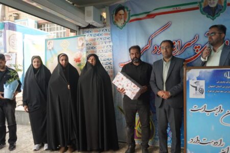 آیین آغاز سال تحصیلی با حضور مجموعه مدیریت شهری خورزوق