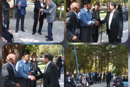 دیدار سرپرست شهرداری بروجن با سالمندان به مناسبت هفته سالمند