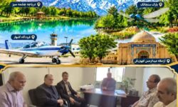 دیدار شهردار گلبهار با رئیس اداره میراث فرهنگی به مناسبت هفته گردشگری