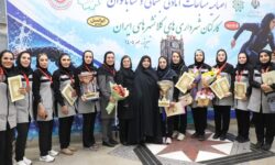 درخشش بانوان شهرداری تبریز در مسابقات ورزشی بانوان کارکنان شهرداری‌های کلان‌شهرهای کشور