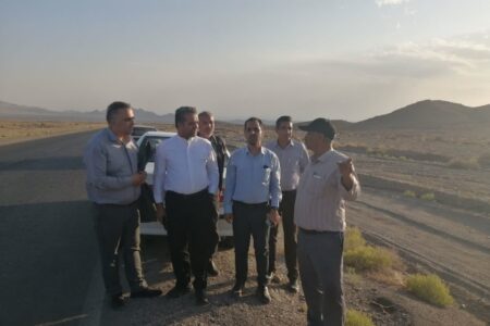 بازدید سرپرست فرمانداری ویژه نایین از گردنه زنجیرگاه انارک