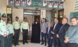تقدیر مدیریت شهری سجزی از عوامل کلانتری این شهر