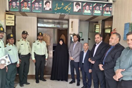 تقدیر مدیریت شهری سجزی از عوامل کلانتری این شهر