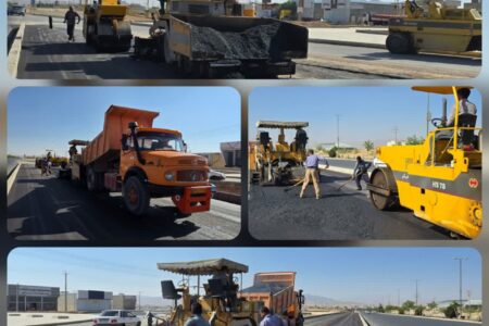 آغاز عملیات آسفالت مسیر دسترسی فاز ۲ صنایع فن‌آوران بروجن