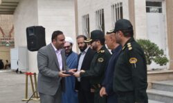 تجلیل فرماندهی انتظامی ویژه غرب استان تهران از شهردار اسلامشهر