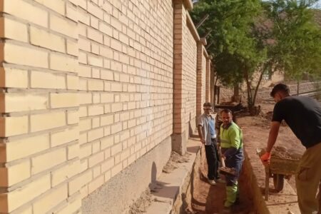 آمادگی شهر میانکوه برای بارشهای فصلی