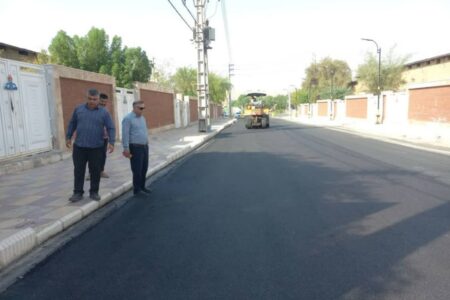 شهردار میانکوه خبر داد: تحول در زیرساختهای شهری با پایان پروژه آسفالت معابر