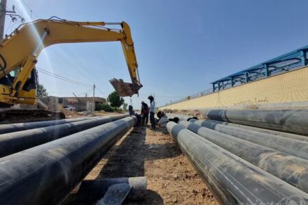 ارتقای زیرساختهای دفع آبهای سطحی در غرب شهر اهواز با اجرای خط انتقال چنیبه به کارون