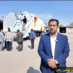 نخستین سیم تریلی حمل پسماند شهرستان به ناوگان شهری بوئین زهرا اضافه شد